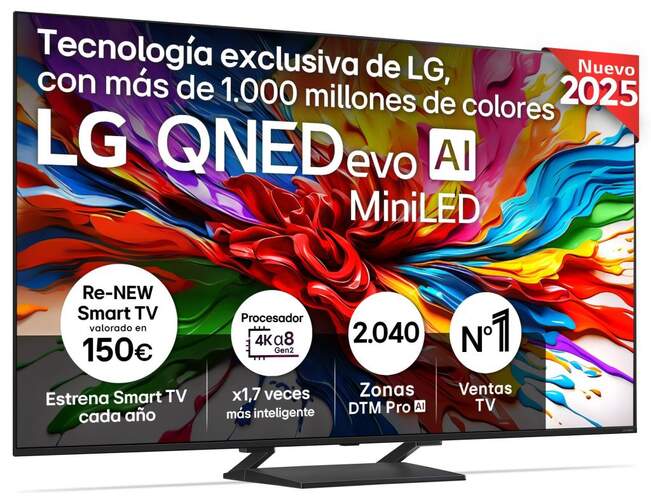 TV LG 65" MiniLED 65QNED93A6A TV LG 65" MiniLED 65QNED93A6A