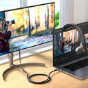 CABLE SILVER HT LOGAN 4  CONNECT USB C A HDMI