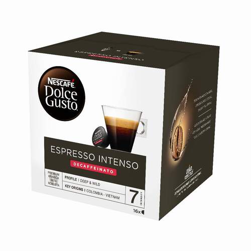 Cápsulas Dolce Gusto Espresso Intenso Decaffeinato