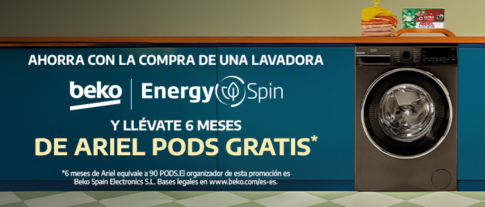 Tu lavadora Beko trae regalo
