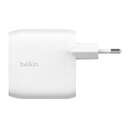 CARGADOR BELKIN 2XUSB C DE 60W CARGA ULTRARAPIDA