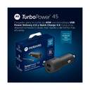 CARGADOR MOTOROLA COCHE 1XUSB A C 45W CABLE USB C