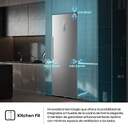 FRI. HISENSE RL3K370SAIE 186x60 1P NF INOX KFIT