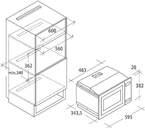 MICR. CANDY MIC201EX 20L INOX GRILL DSP INTEGRABLE
