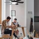 VENTILADOR TECHO U.BLUE IBE 106C DC LED SILENCIOSO