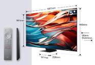 TV TCL 75%%%quot; 75C855 UHD MINILED QLED GOOGLETV 144HZ
