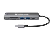DOCKING CONCEPTRONIC HUB 6 IN 1 ALUMINIUM USB 100W