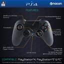 MANDO NACON PS4 MANDO OFICIAL WIRELESS