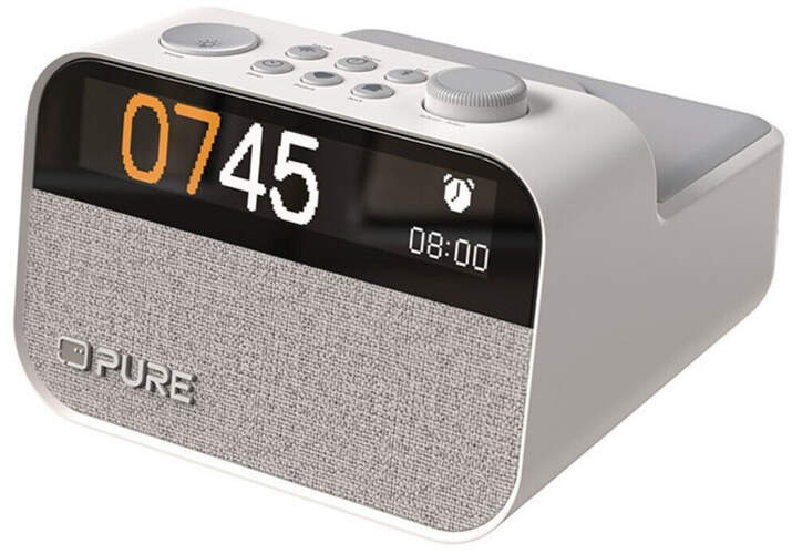 Reloj Despertador Pure Moment Change Blanco