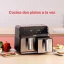 FREIDORA AIRE SOLAC FA1520 4 4L DOBLE 1700W
