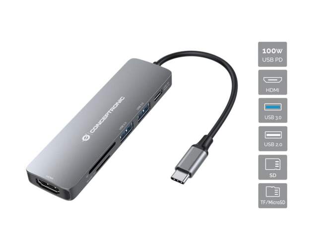Hub USB Conceptronic Donn