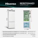 Frigorífico Combi Integrable Hisense RB3B370SAWD1 FRICOM. HISENSE RB3B370SAWD1 194x69 NF INT