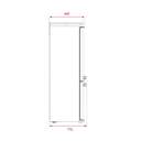 FRICOM. TEKA RETRO RBF78617 190x60 NF NEGRO