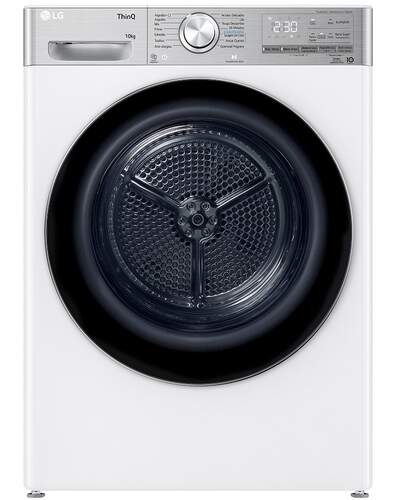 Secadora Bomba de Calor LG RH10V9AV2WR