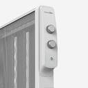 RADIADOR MICA U.BLUE UCRM9000 1500W BCO. RUEDAS