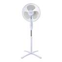 VENTILADOR PIE HAEGER SF16W011A CROSS WIND WHIT