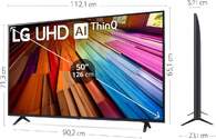 TV LG 50%%%quot; 50UT80006LA UHD ALFA5 WEBOS24 MAGIC