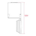 FRICOM. TEKA NFL355SS 188x60 NF DSP INOX