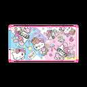 ALFOMBRILLA KONIX XXL ROSA HELLO KITTY