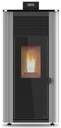 ESTUFA A PELLET RED POD FIRST 10KW GREY