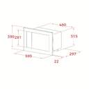 MICR. TEKA MS6200BIH 20L GRILL 1200W INOX 11270012