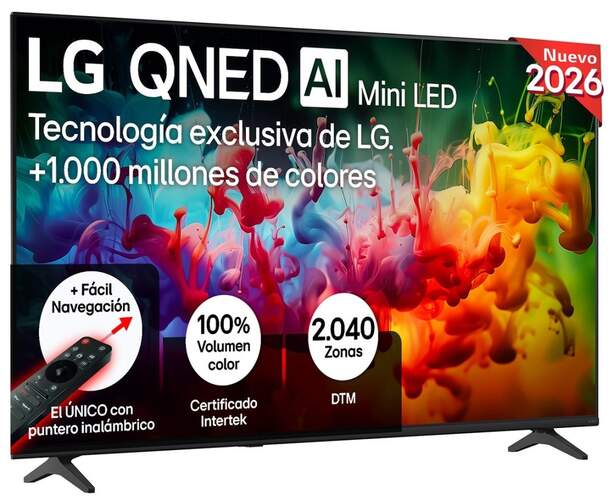 TV LG 65" MiniLED 65QNED70B6C