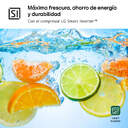 FRICOM. LG GBV7280BPY 203x60 METALFRESH INOX