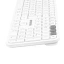 TECLADO PHOENIX K300 BLUETOOTH DUAL BLANCO