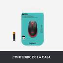 RATON LOGITECH M190 WIRELESS ROJO