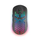 RATON MARS GAMING WIRELESS RGB MMW3 NEGRO