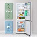 FRICOM. HISENSE RB390N4BWC 186x60x59 NF BCO DSP