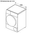 SECADORA SIEMENS WQ35G2D0ES 8KG BC BCO DSP