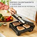 GRILL MOULINEX GI272D 2000W PANINIS%%%amp;GRILL