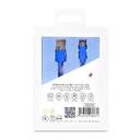 CABLE DCU MICRO USB a USB A 2M AZUL MARINE