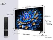 TV TCL 43%%%quot; 43T69C UHD QLED GOOGLETV DOLBY ATMOS