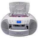 RAD/CD DENVER TDC-280 MP3 USB CASSETTE WHITE