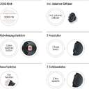 SECADOR BEURER HC55 2200W ION RECOGECABLE