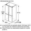 FRI. BALAY 3KME592XI 193x91 NF INOX