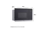 MICR. LG MG7Z2593D GRILL 25L NEGRO DSP INT