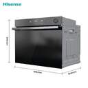 HORNO HISENSE BSA66346PBG WIFI 77L PIRO NEGRO VAPO