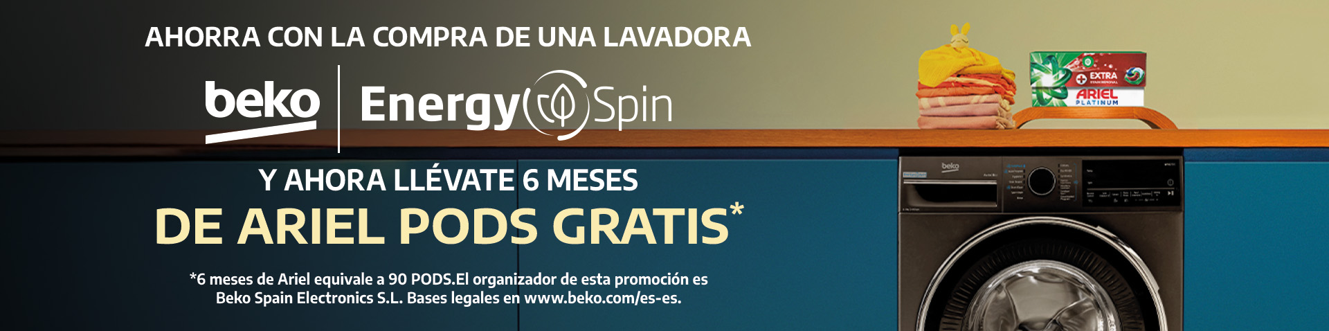 Tu lavadora Beko trae regalo