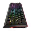 TECLADO MARVO KG962SP-R USB GAMING BLACK