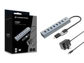 DOCKING CONCEPTRONIC HUB 7 IN 1 ALUMINIUM USB