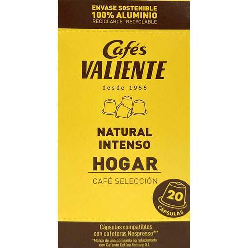 Estuche Café Valiente Intenso Natural