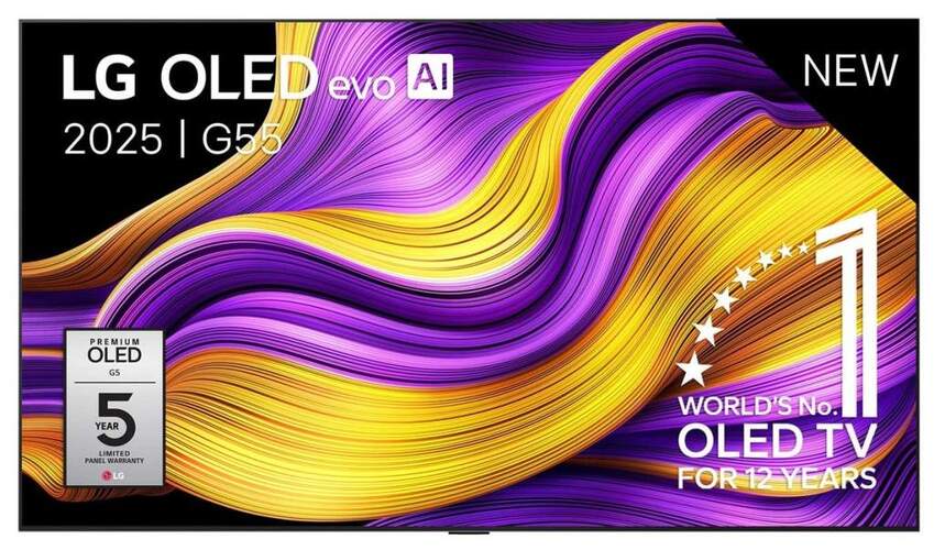 TV LG 55" OLED evo 55G55LW