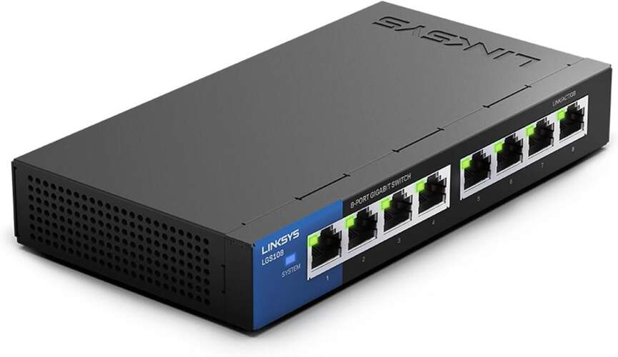 Switch Linksys LGS108