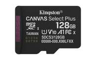 TARJ. MEM. KINGSTON CANVAS 128 GB   ADAPTADOR
