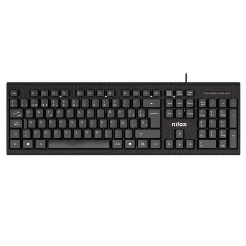 Teclado Nilox NXKBE000011 Negro