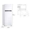 FRI. LG GTBV20SWGKD 168x55 2P NF BLANCO