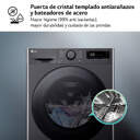 LVD.SEC. LG F4DR6009AGM 9/6K 1400R INOX A-10%/D